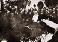 1924 г. Cмерть В.Ленина и траурный митинг в Грозном