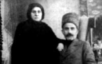 Абубкар Мирзоев с женой Зару.