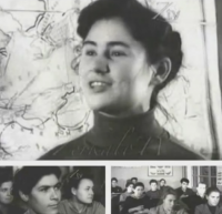 1960 г. Студентки-горянки. Акцент на образование.
